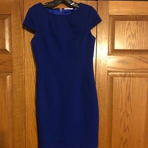 T Tahari royal blue dress size 4